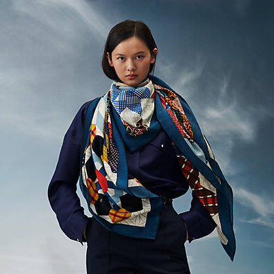 Harnais de Cour Bandana shawl 140 | Hermès USA